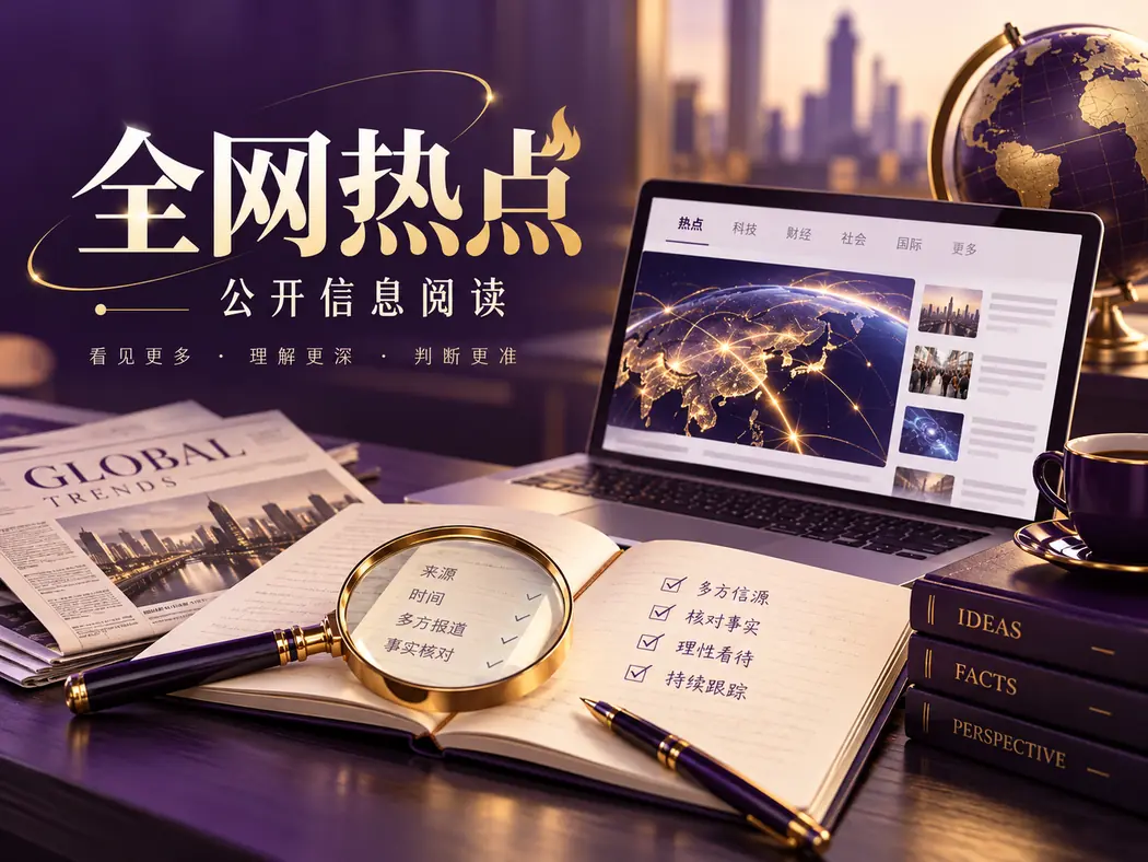 信息线索与纸张层叠的主题图